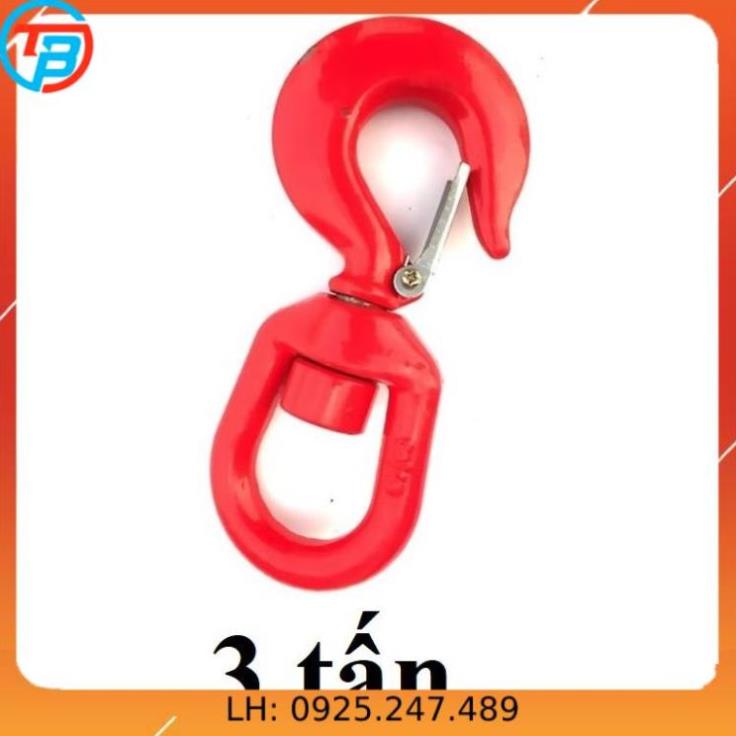 Móc Cẩu Xoay [ 3 tấn ] CÁP THÉP Thái Bình VinàN