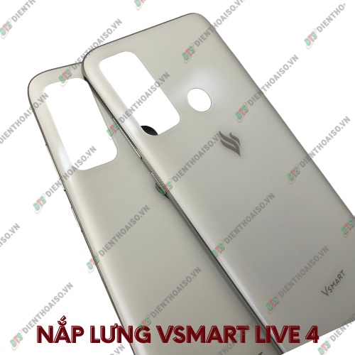 Nắp lưng sườn kính camera vsmart live 4