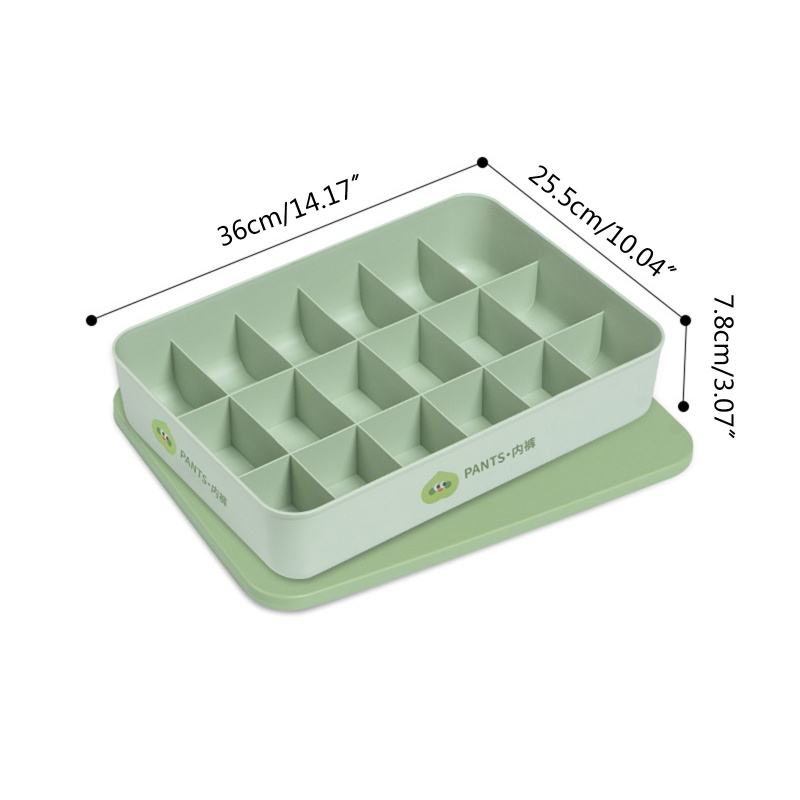 Hộp Đựng Đồ Lót / Vớ Có Nắp Đậy Tiện Dụng Cho Gia Đình Ốp