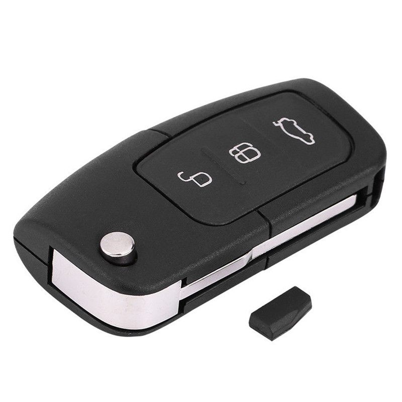 Chìa KhóA ĐiềU KhiểN Từ Xa 3 NúT BấM 433MHz VớI Chip 4D63 Ford Focus Max Galaxy