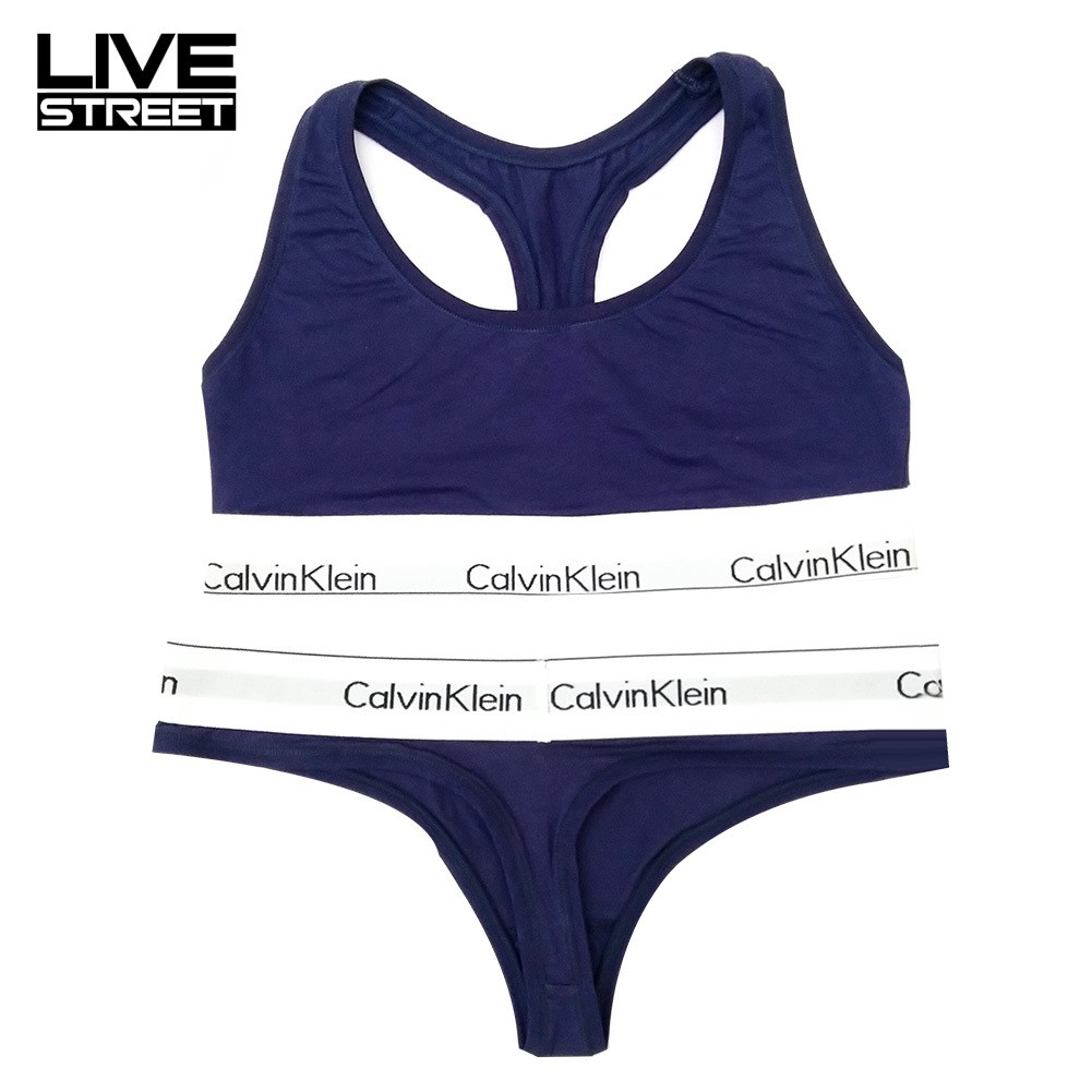 2Pcs/Set Sexy Women Vest Crop Top Bra Thong Sports Underwear | BigBuy360 - bigbuy360.vn