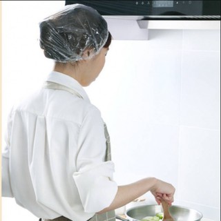 Set 100 túi nilon chùm đầu dùng 1 lần