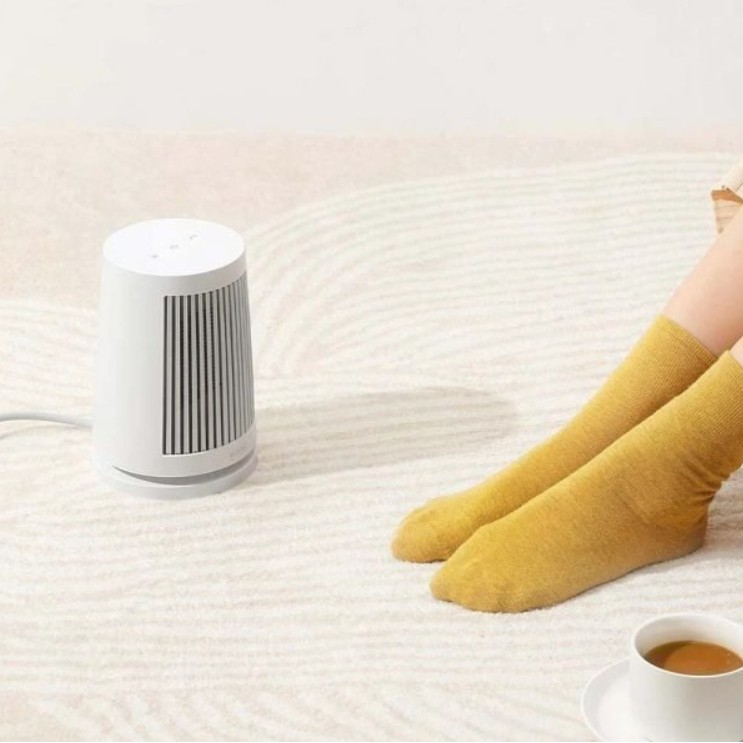 Quạt sưởi mini Xiaomi Mijia desktop heater ZMNFJ01YM nhỏ gọn cầm tay an toàn tích hợp nhiều tính năng