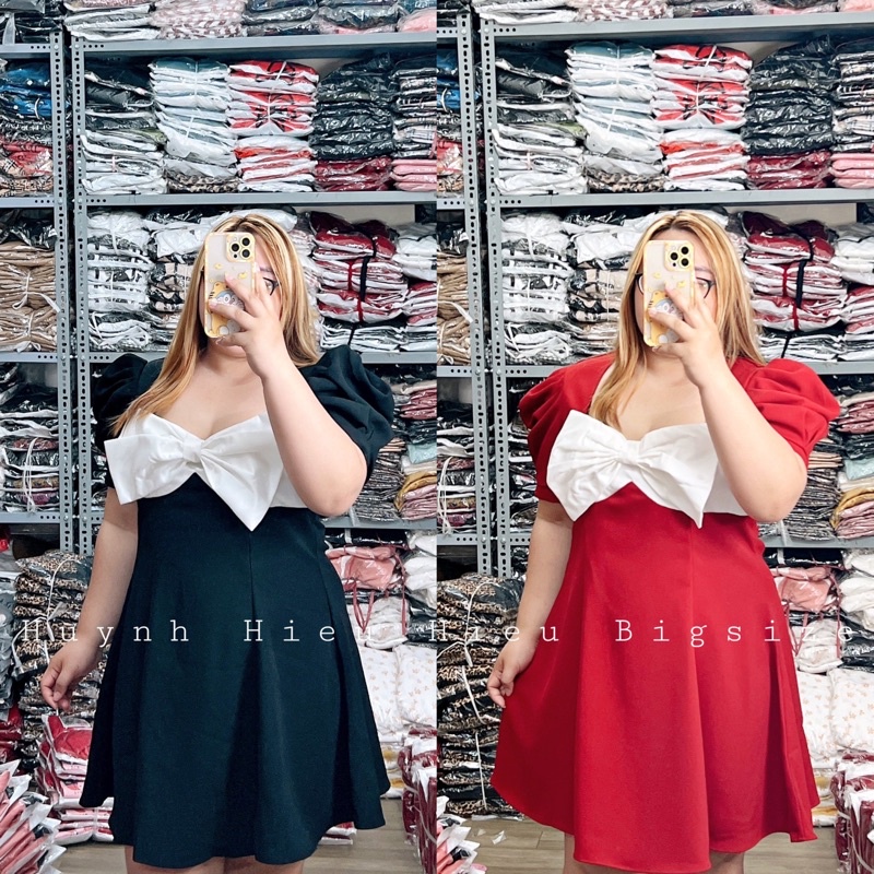 bigsize - ❤️🔱 ĐẦM PHỐI NƠ TRẮNG 🔱❤️