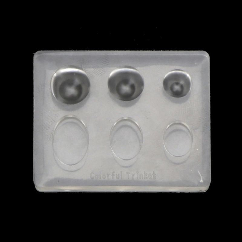 [Hàng mới về] Khuôn silicon làm đá pha lê nổi chạm khắc 3D trang trí móng tay nghệ thuật