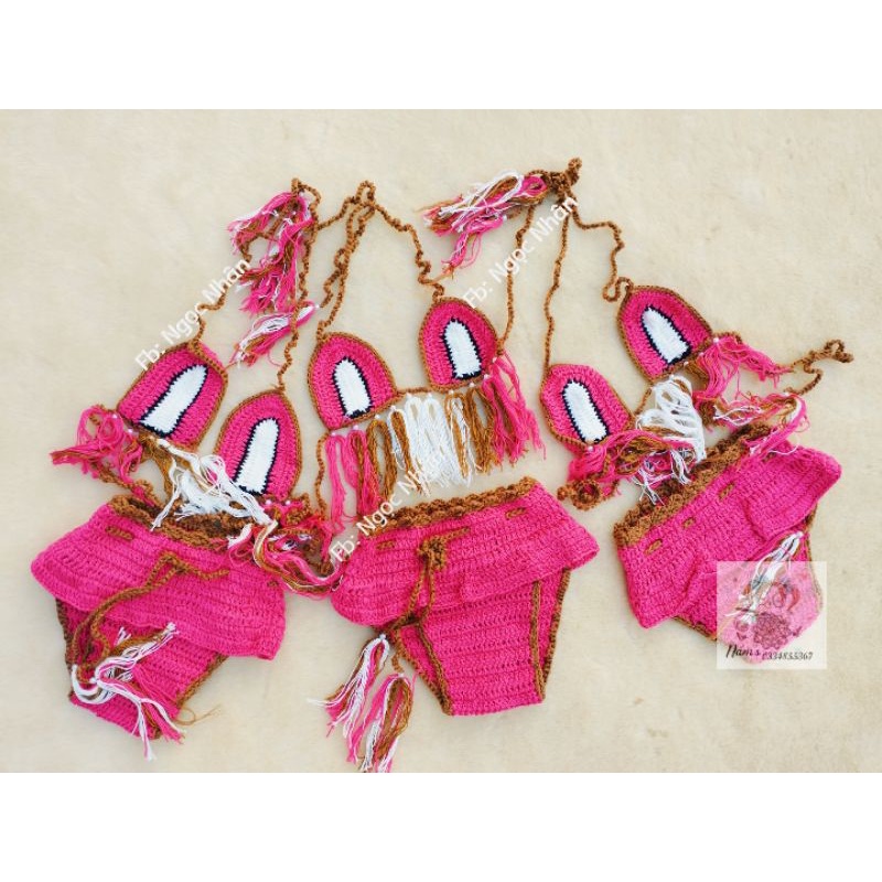 (HÀNG SẴN- SP SHOP TỰ CHỤP) Bikini handmade.