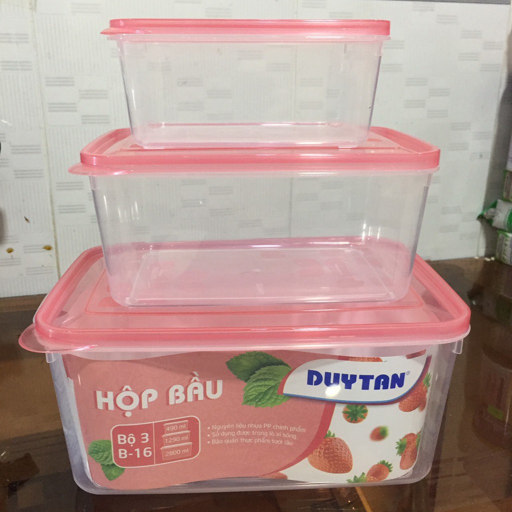 Hộp Thực Phẩm Trong Nắp Bầu Nhiều Màu Matsu Duy Tân
