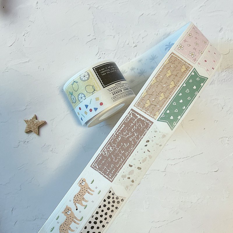 Meo.hime 𓃠 Hãng Starlululu - Băng dán washi tape dải ruy băng dễ thương