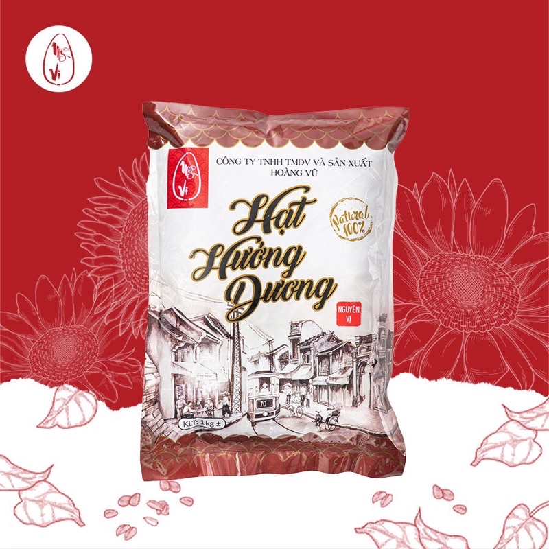 [Bịch 900g] Hướng dương mỹ vị Nguyên vị Túi LC