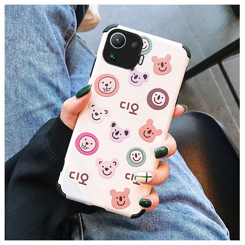 Ốp Lưng Iphone IMD Chống Sốc Bo Góc Kaws và Emoji 6/6plus/6s/6splus/7/7plus/8/8plus/x/xr/xs/11/12/pro/max/plus/promax