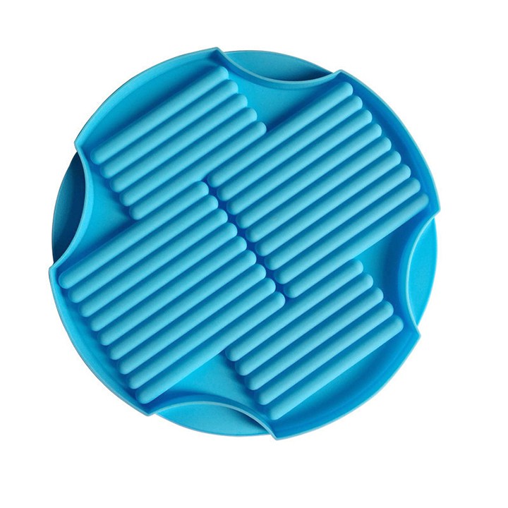 HCM - Khuôn silicon hình thanh làm bánh que, kẹo dẻo giun, rau câu, nước đá nghệ thuật