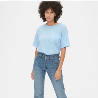 Áo thun croptop GAP xuất xịn