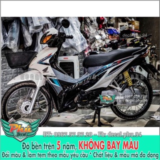 Tem rời wave s trắng crom -1