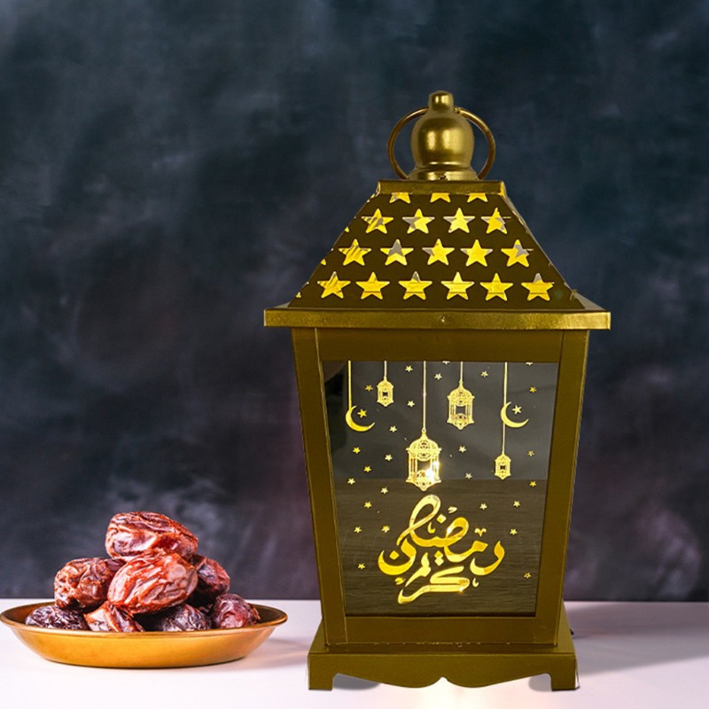 Đèn Treo Tường Trang Trí Lễ Hội Eid Mubarak Phong Cách Hồi Giáo