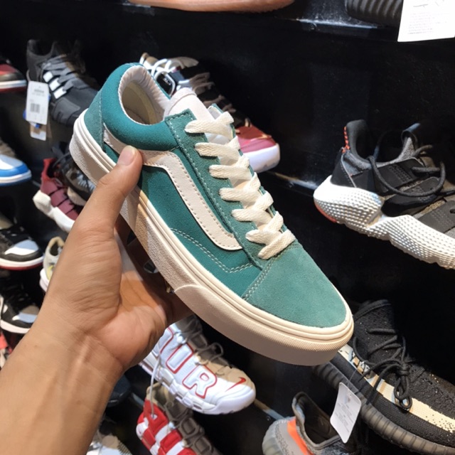 [Full Box] Giày Vans Old Skool Màu Xanh Lá Đậm