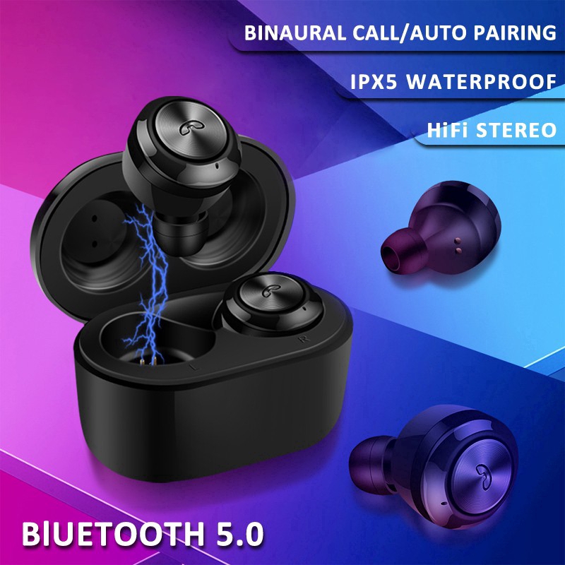 Tai nghe TWS A6 Bluetooth 5.0 âm thanh HiFi cao cấp