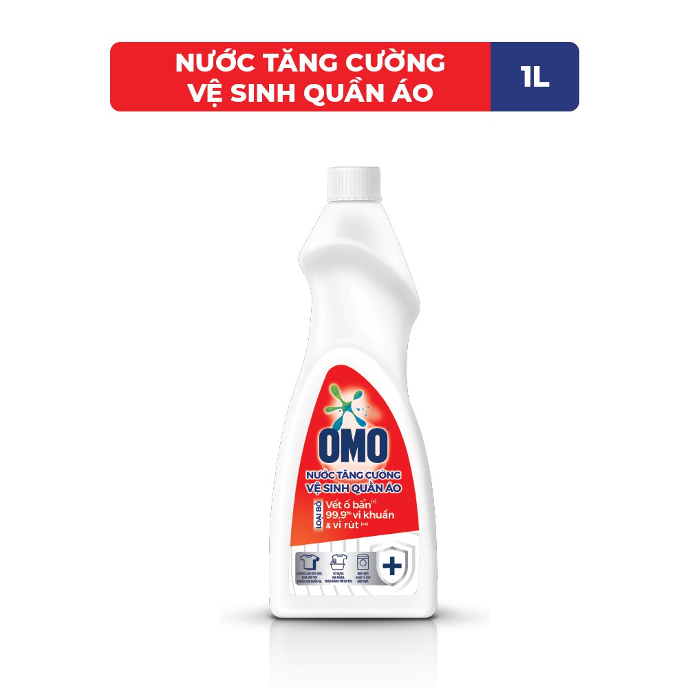 [Mã FMCGMALL - 8% đơn 250K] Nước Tăng Cường Vệ Sinh Quần Áo 1L