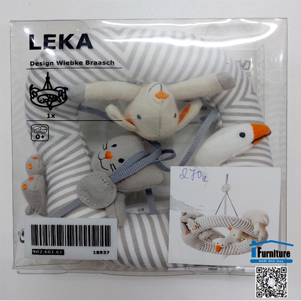 ĐỒ CHƠI TREO CŨI CHO BÉ LEKA IKEA