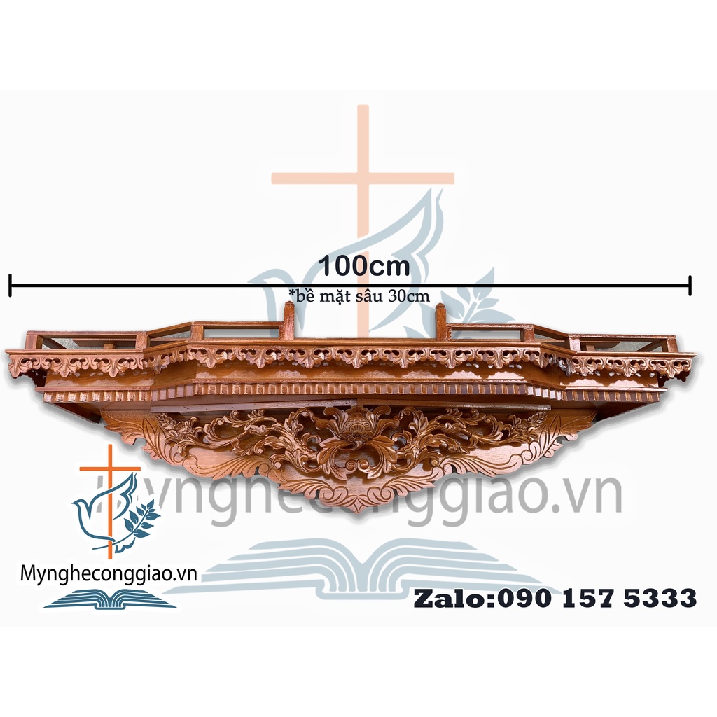 Bàn Thờ Gia Tiên Cao Cấp | Kệ Gỗ Thờ Ông Bà Tổ Tiên Bằng Gỗ Gõ Đỏ | Myngheconggiao.vn