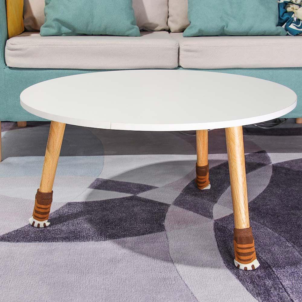 Set 4 Miếng Đệm Bảo Vệ Chân Bàn Ghế Tiện Lợi