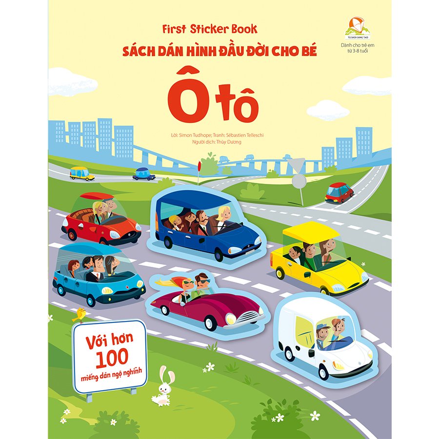 Sách Dán Hình Đầu Đời Cho Bé - Ô Tô - First Sticker Book