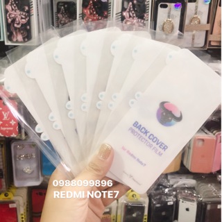 Dán ppf xiaomi redmi note7/ note8/ note8pro/mi c9 pro