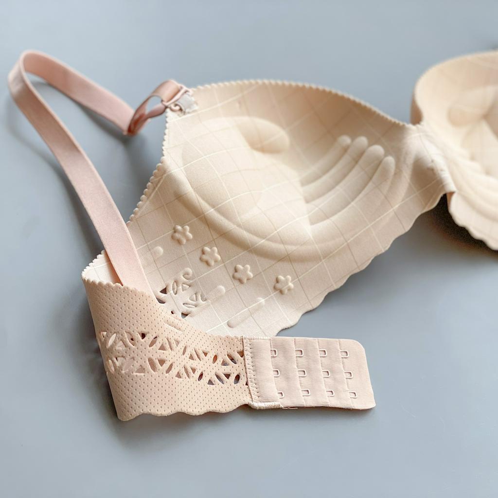 Áo ngực nữ đúc su đệm bàn tay nâng ngực dây lưng thoáng khí 83