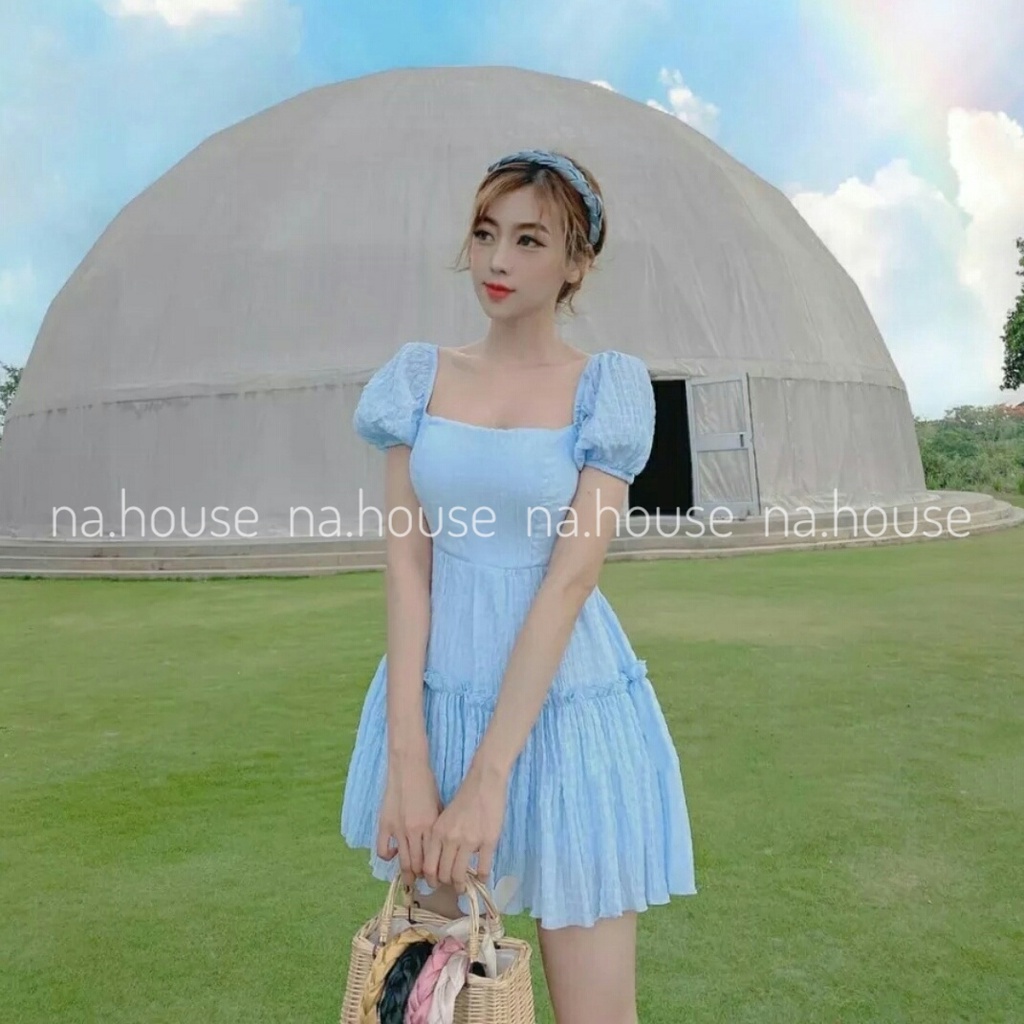 ĐẦM XÒE HỞ LƯNG CÓ MÚT NGỰC NAHOUSE VÁY ĐI CHƠI ĐI TIỆC THIẾT KẾ XINH XẮN VÀ SANG TRỌNG