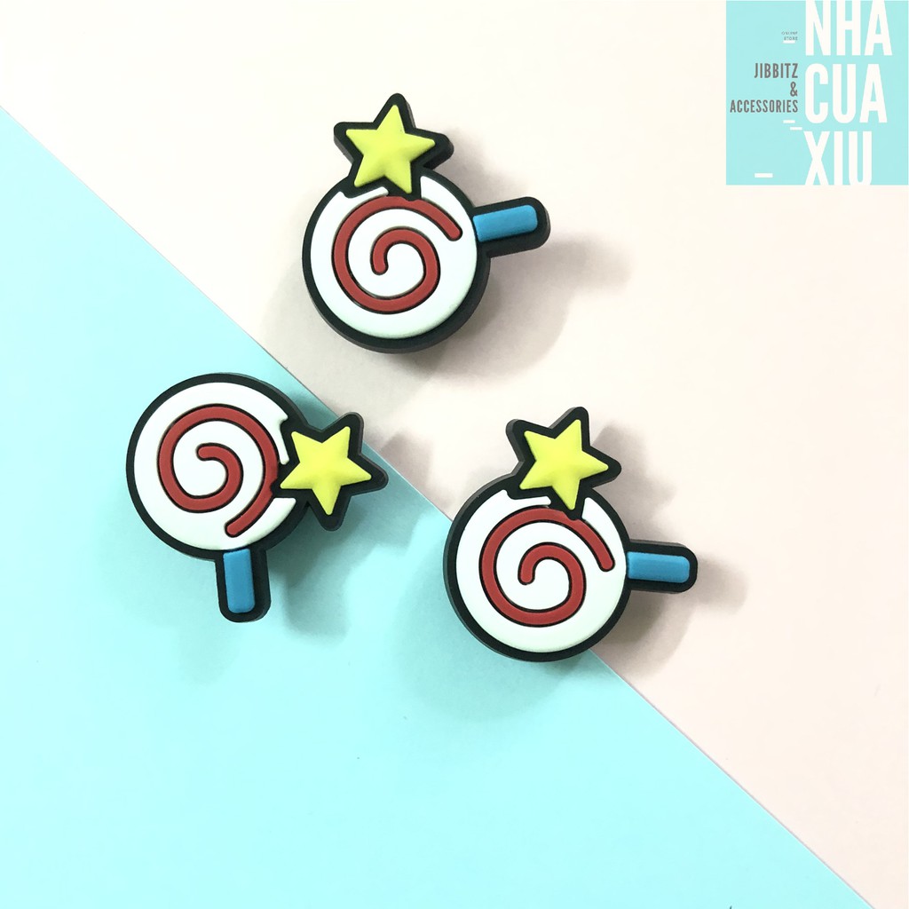 JIBBITZ NÚT GẮN DÉP 2D 