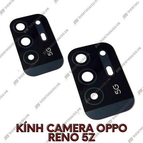 Mặt kính camera oppo reno 5z có sẵn keo dán