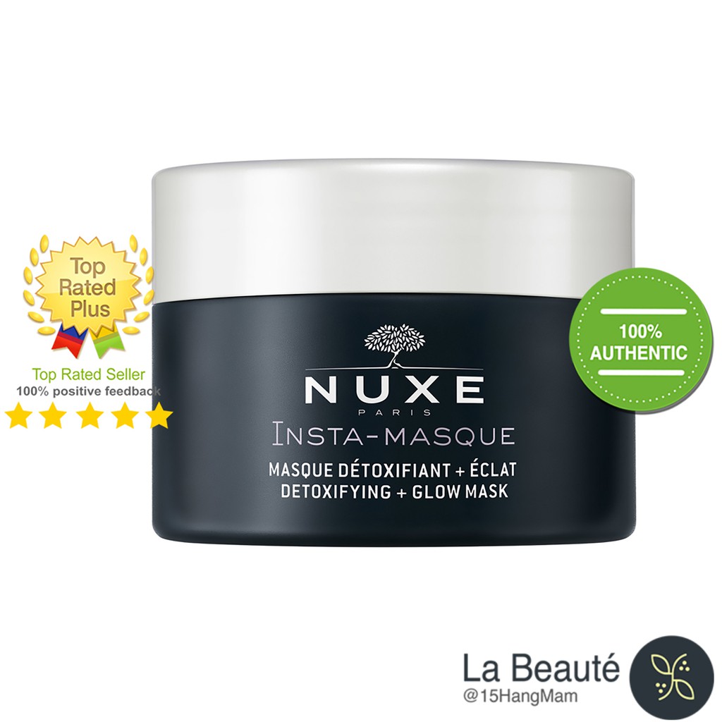 Nuxe Insta-Masque Détoxifiant & Éclat - Mặt Nạ Thải Độc Làm Sáng Da 50ml