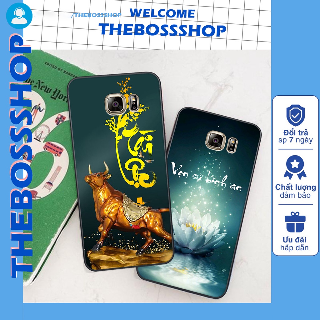 Ốp lưng Samsung Galaxy NOTE 5 in hình TÀI LỘC-MÃ ĐÁO THÀNH CÔNG-TÂM AN SIÊU ĐẸP
