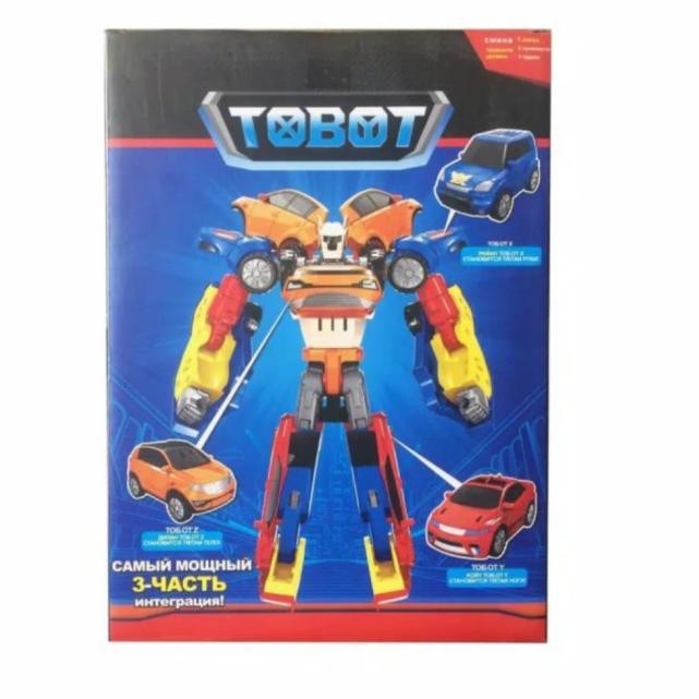 Tobot Mô Hình Xe Hơi Tritan Combine 3 X Y Z - Toy Robot Titan 3 Trong 1 Độc Đáo