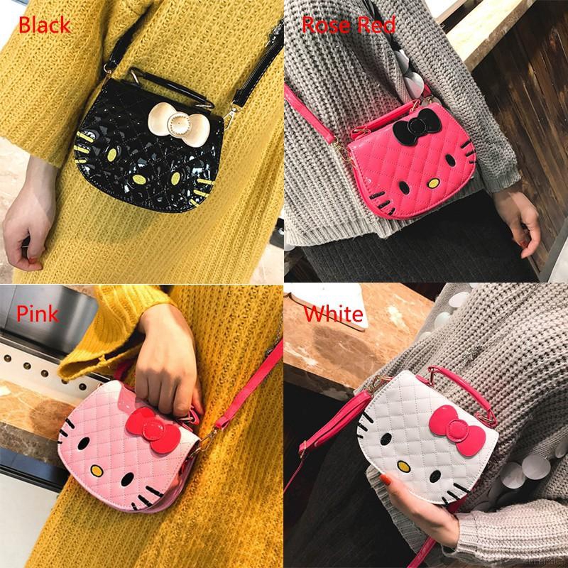【dudubaba】Girls Fashion PU Cartoon Cute Princess Cross-body Bags