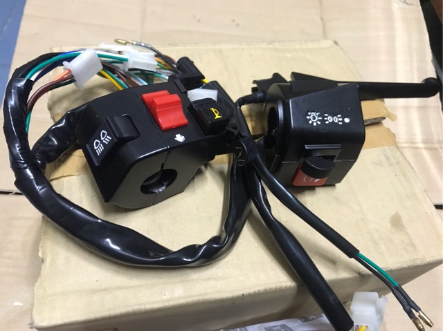 Cặp cùm công tắc xe Dream hàng Cty