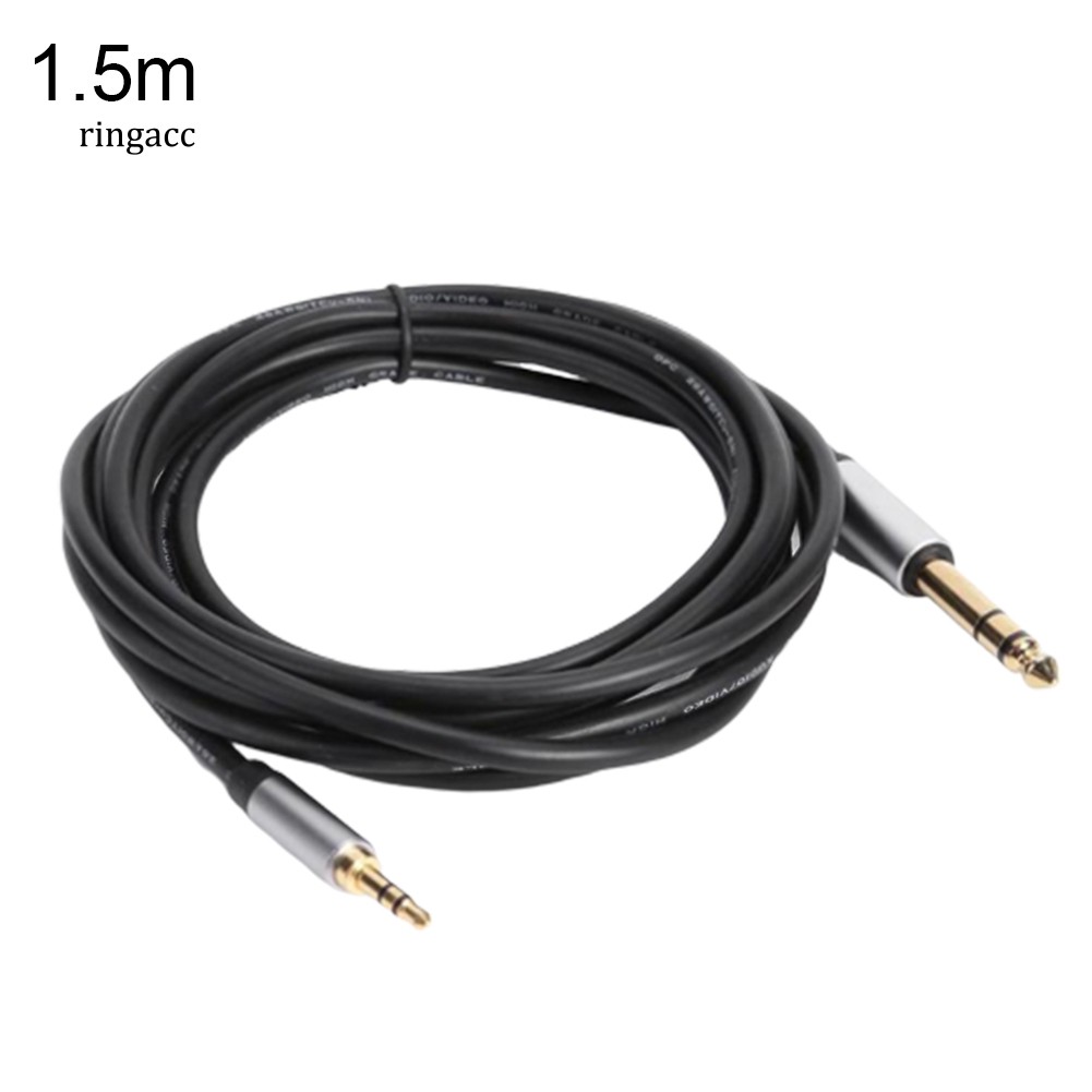 Dây Cáp Âm Thanh Chuyển Đổi Đầu Cắm 3.5Mm Sang Đầu Cắm 6.35mm Cho Loa Khuếch Đại Âm Thanh