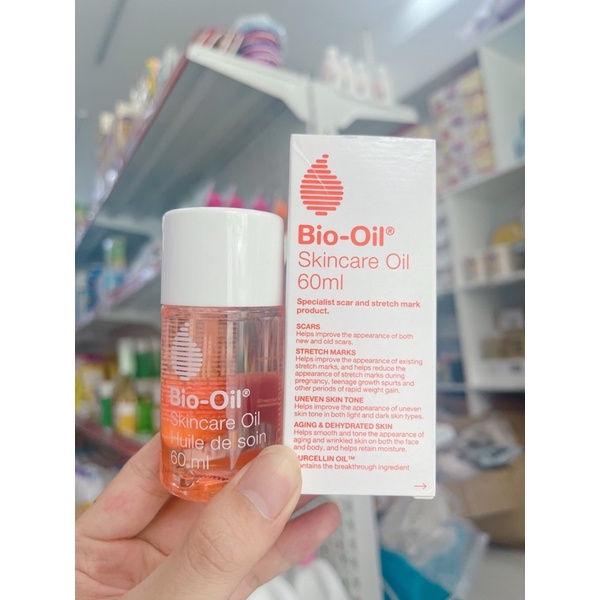 Dầu dưỡng Bio Oil, Nam Phi (60ml và 125ml) giảm rạn da và làm mờ sẹo cho mẹ bầu, mẹ sau sinh và trẻ em