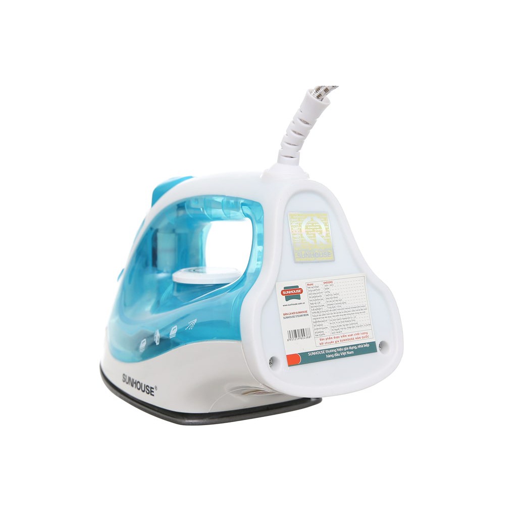 Bàn là hơi nước  Sunhouse SHD2065 2 chức năng phun hơi và phun nước công suất 1600W bảo hành 12 tháng