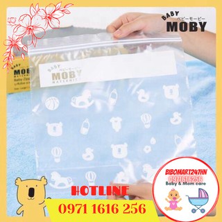 Túi zip đa năng moby hộp 24c