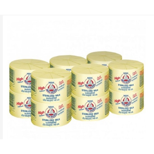 Combo 12 lon sữa gấu Nestle Thái Lan 140ml/lon