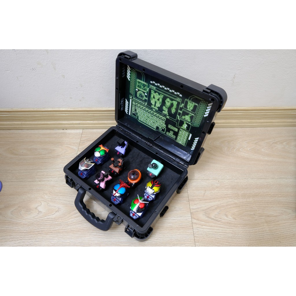 Đồ chơi set vali DX Fourze chính Hãng Bandai Kaban Case Holder Tặng kèm 10 Switch tự chọn Có ảnh thật hàng đẹp và hiếm