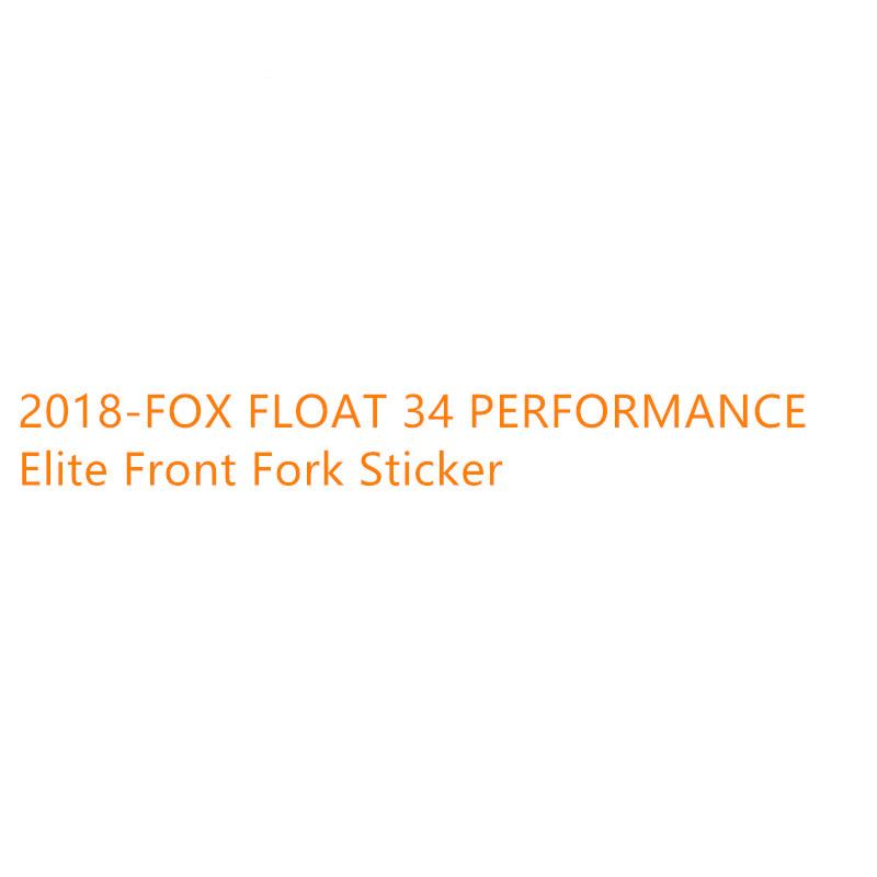 Hình Dán Trang Trí Phuộc Trước Xe Đạp Elite 2018-fox Nổi 34 Performance