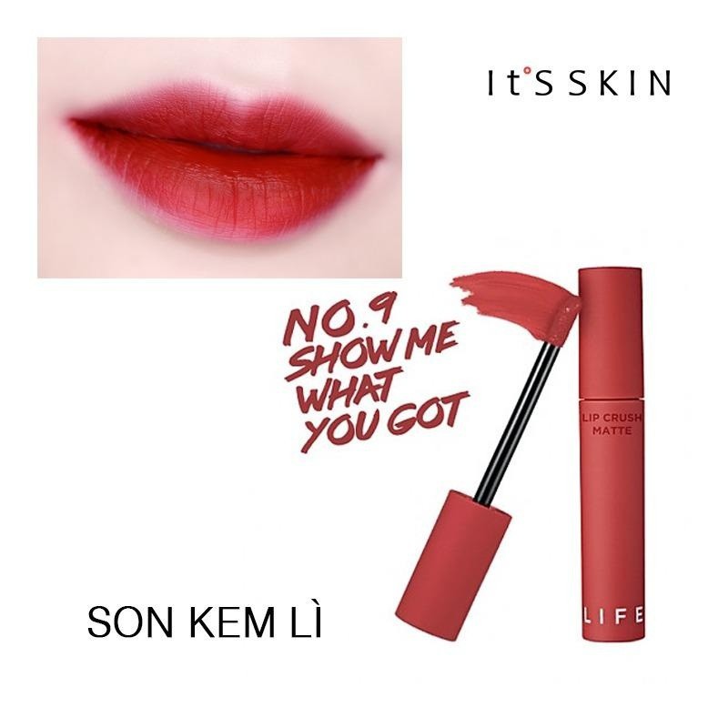 Son Kem Lì It's Skin Lip Crush Matte Life Color ( màu 05)