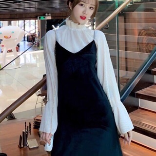 [ ORDER ] Set áo yếm + áo tay dài