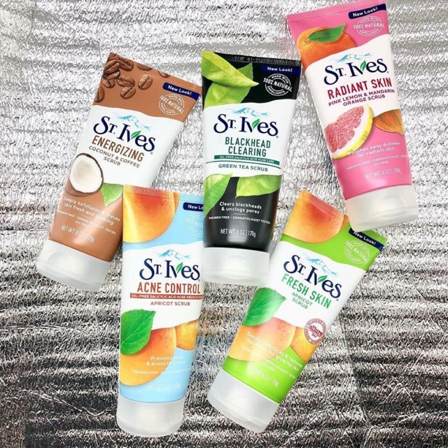 Tẩy tế bào chết mặt St.Ives