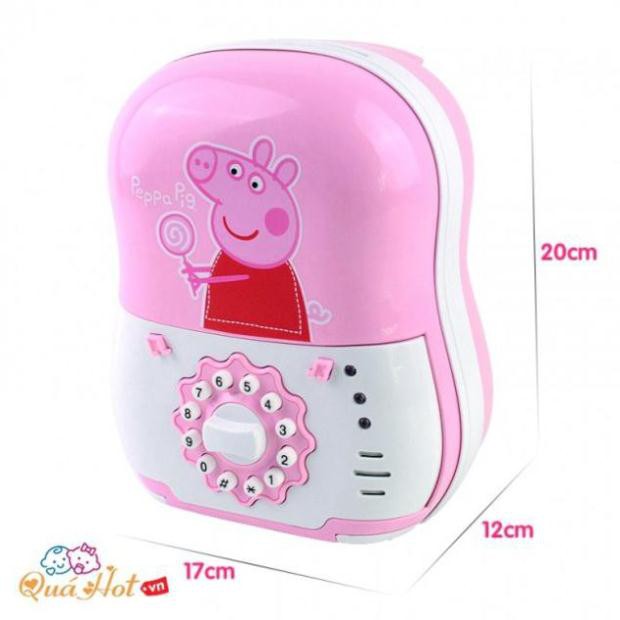 Két Sắt Thông Minh Heo Peppa & Elsa Dễ Thương Cho Bé