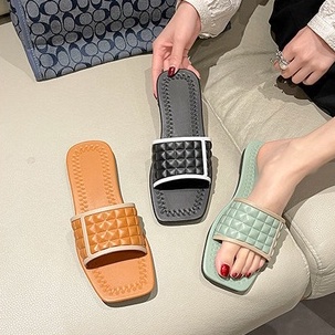 Dép Sandal Hở Ngón Đế Bằng Phong Cách Hàn Quốc Thời Trang Cho Nữ