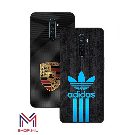 Ốp lưng Realme X2 pro / Oppo ACE lưng cường lực chống xước logo thể thao