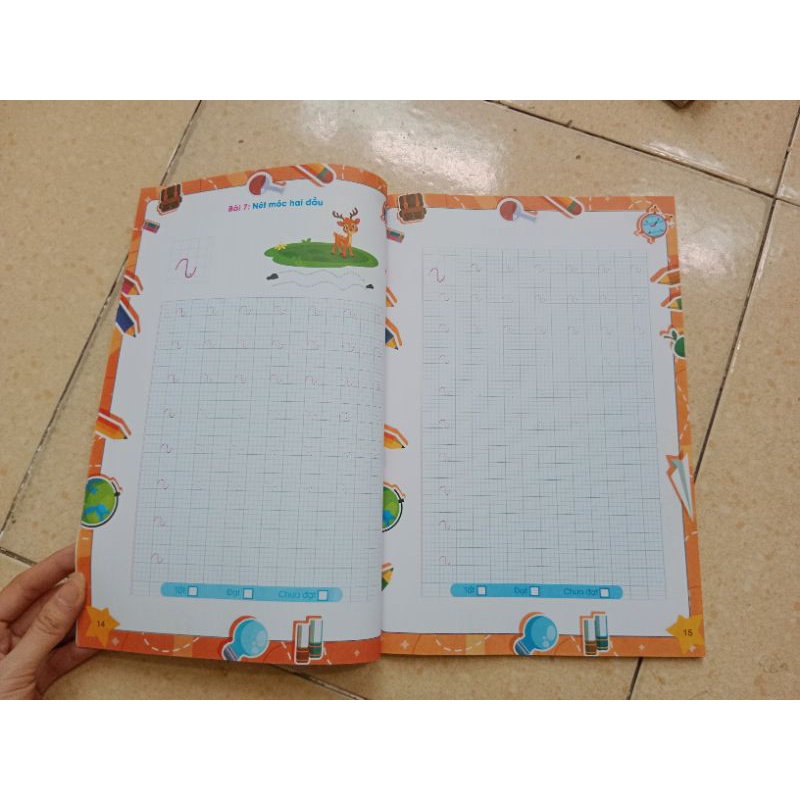 Tập tô chữ có dấu chấm - Bé bước đầu TẬP VIẾT 4- 6 tuổi