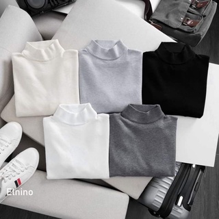 Áo len cổ 5p cao cấp dày dặn dành cho nam mùa thu đông 
